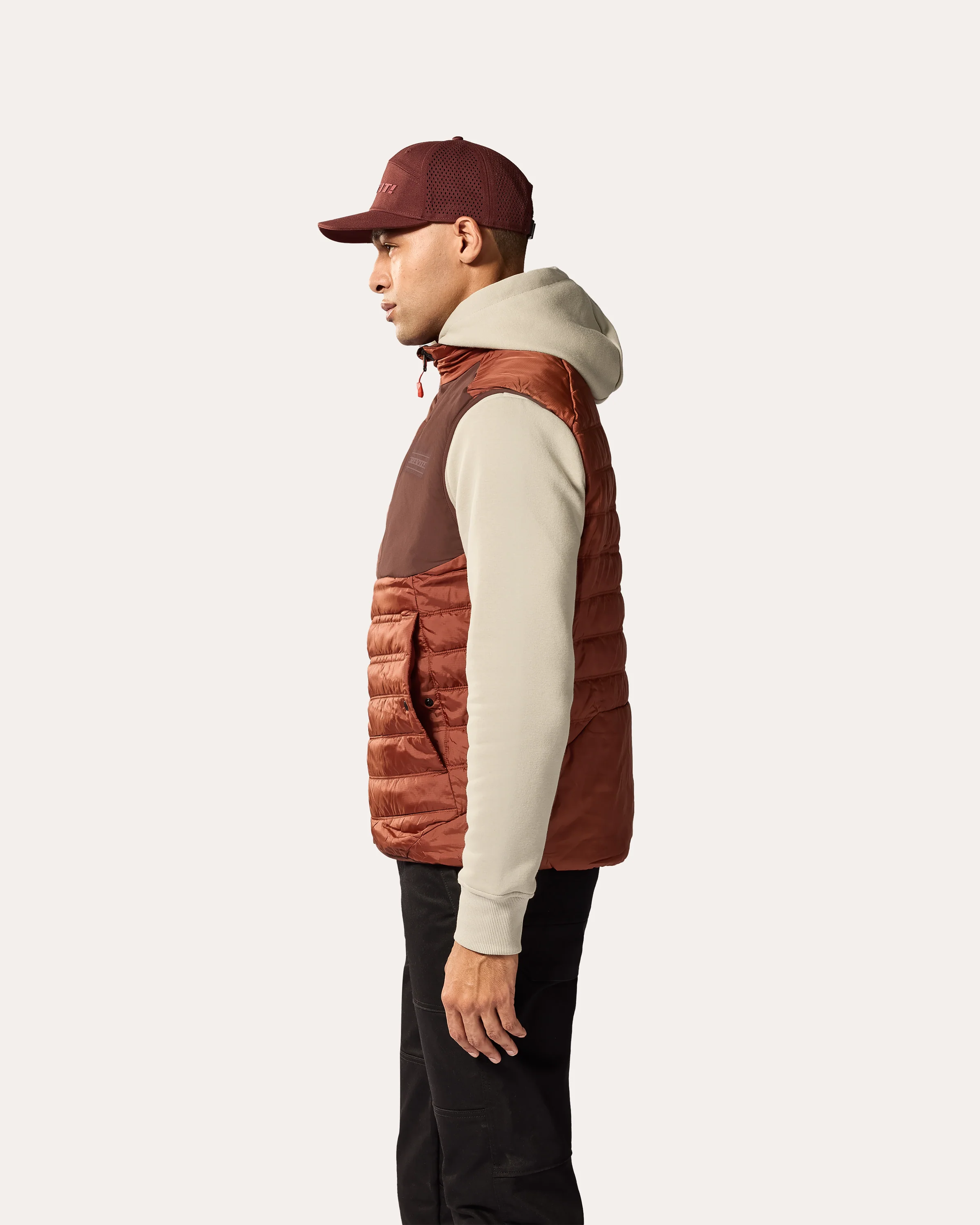 Bodywarmer Finley | Burgundy Red