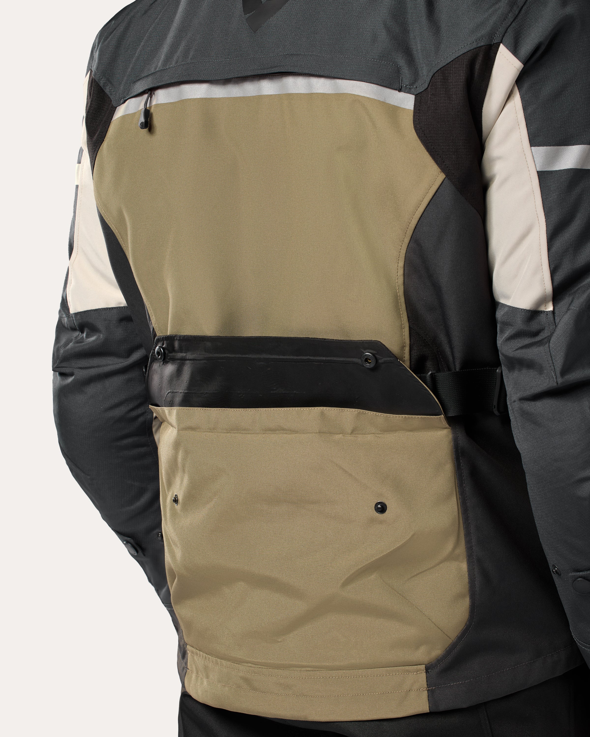 Jacket Outback 4 H2O | Green-Anthracite