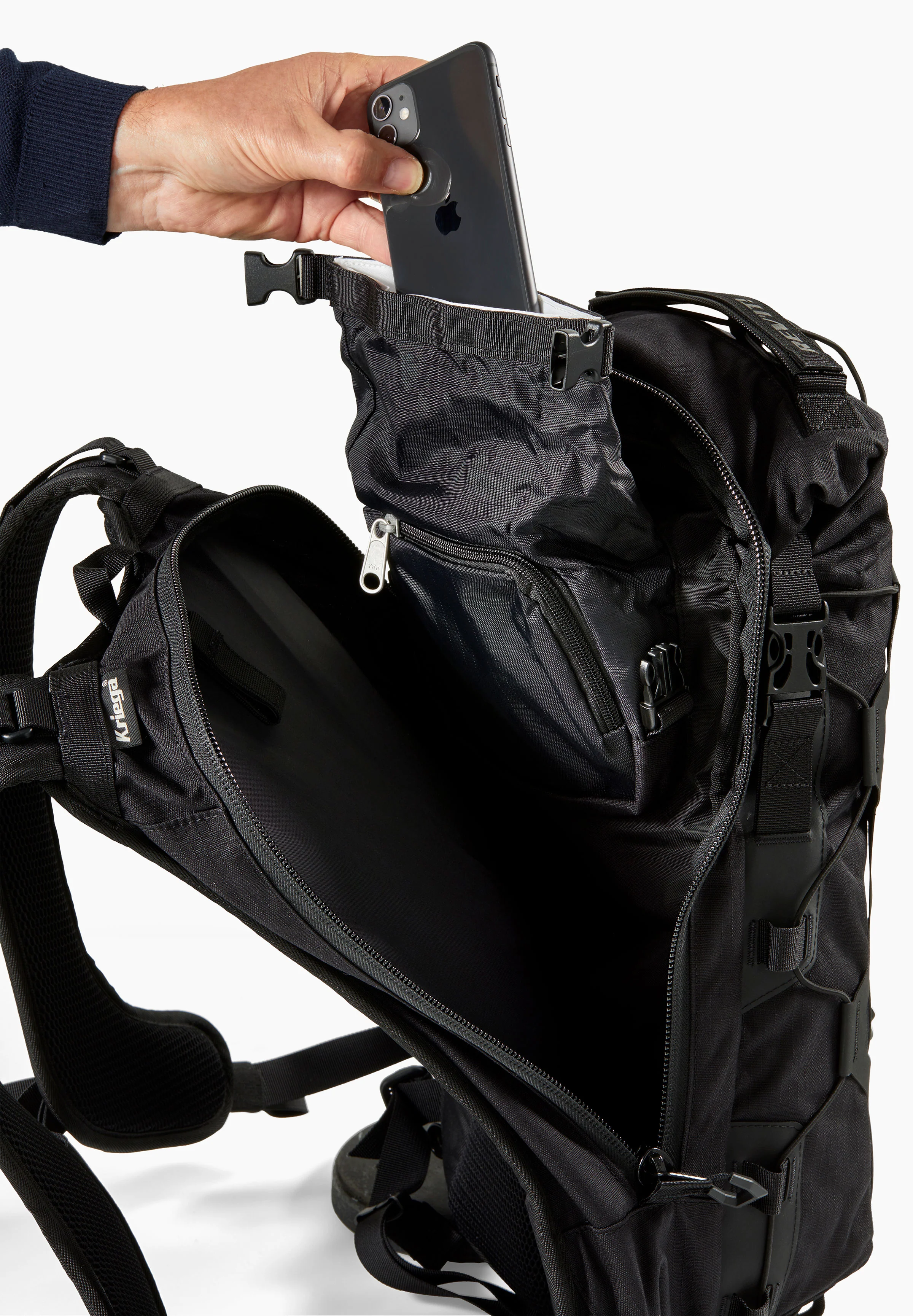 Backpack Barren 18L H2O | Black-Light Grey