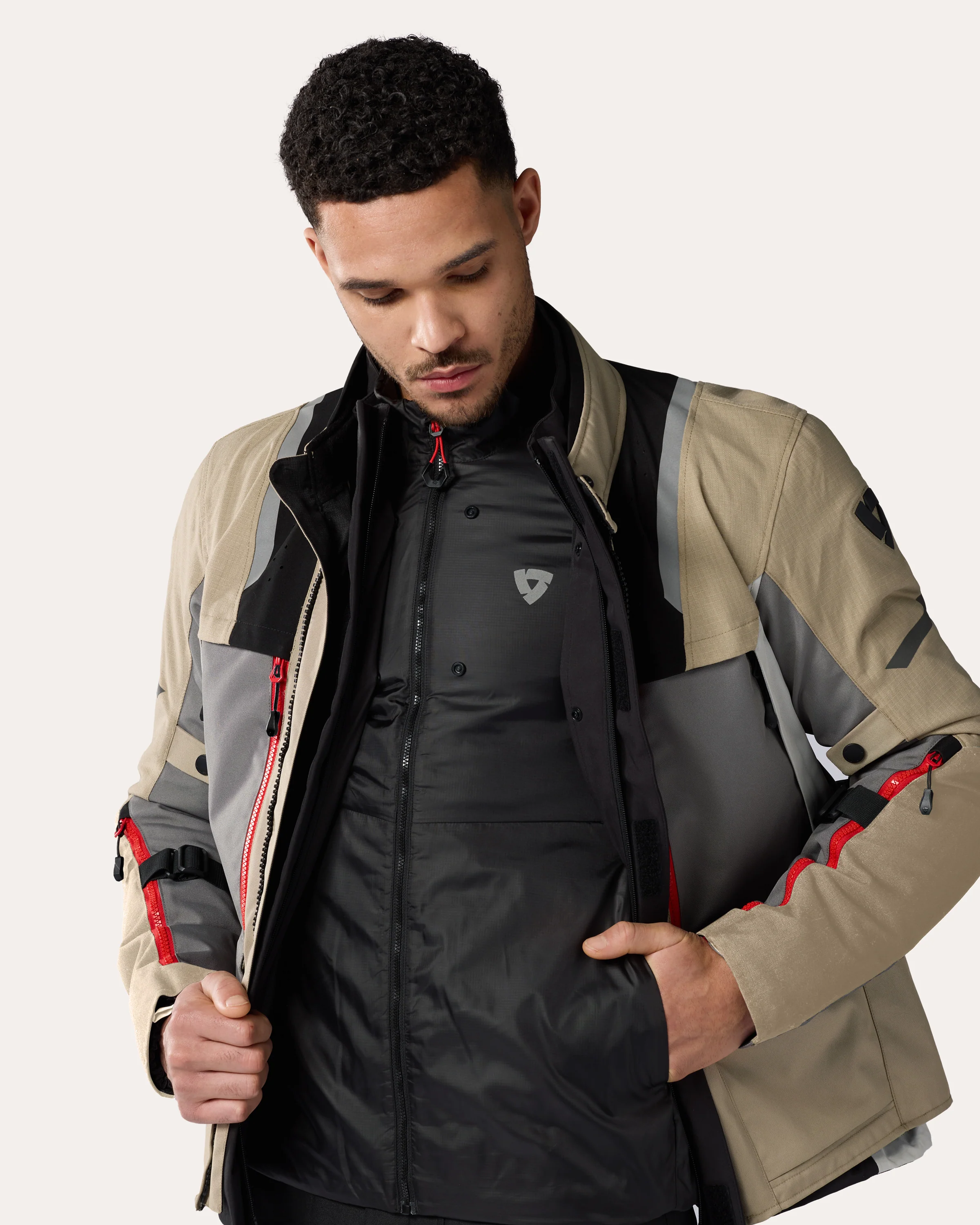 Jacket Offtrack 2 H2O | Sand-Blue