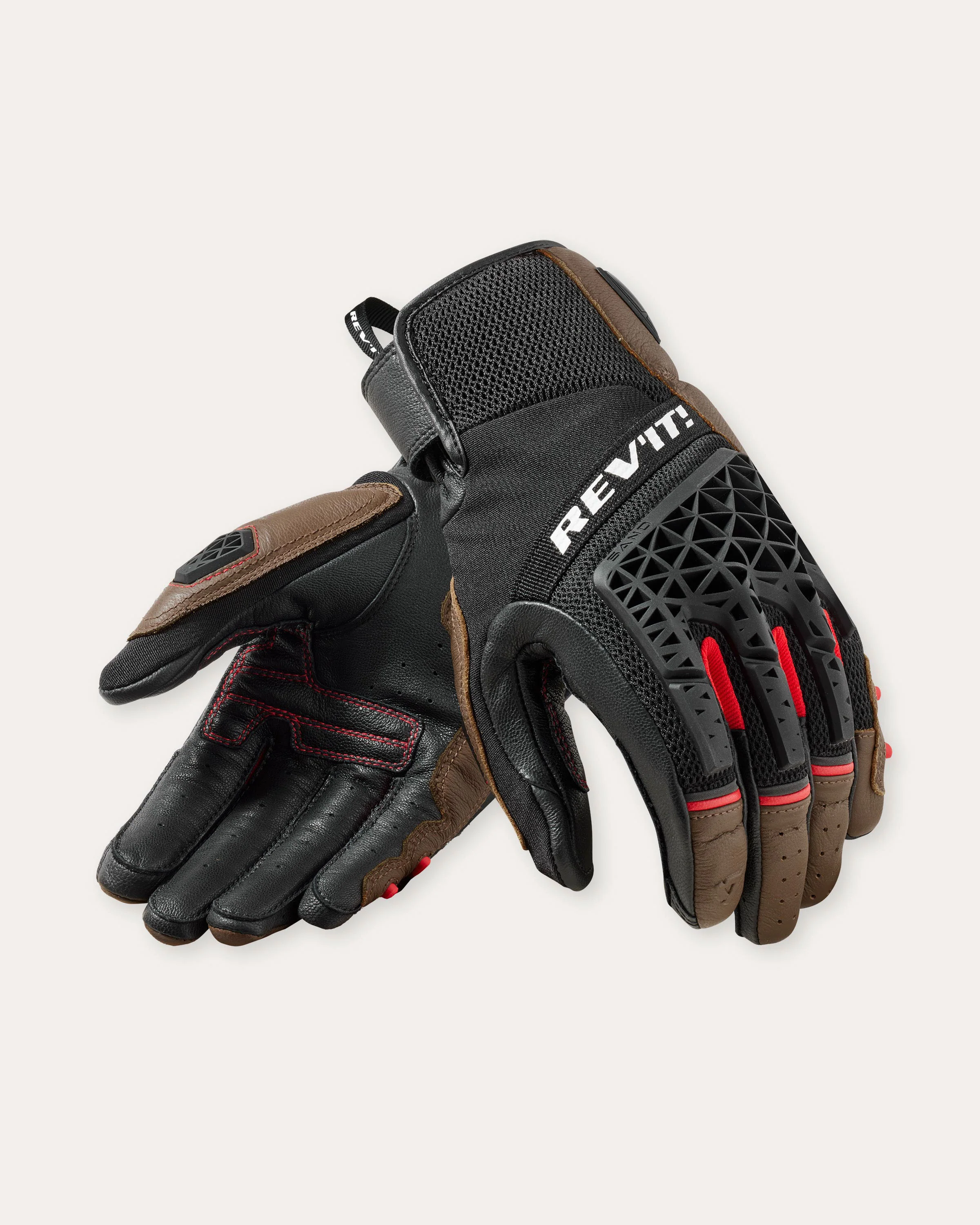 Gloves Sand 4 | Black-Red