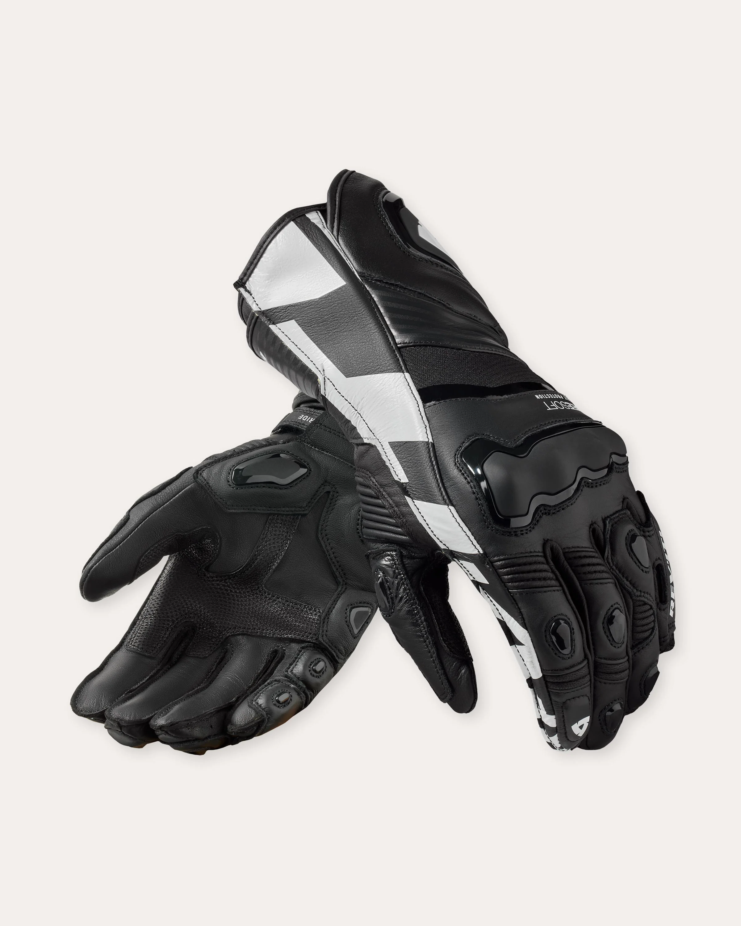 Gloves Jerez 4 | White-Black