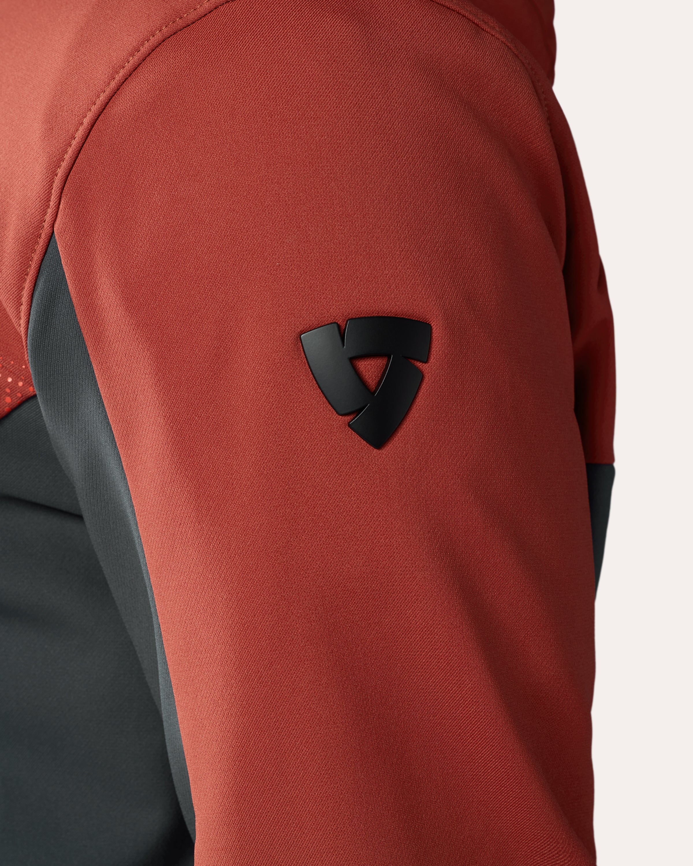 Hoodie Parabolica 2 | Burgundy Red-Grey