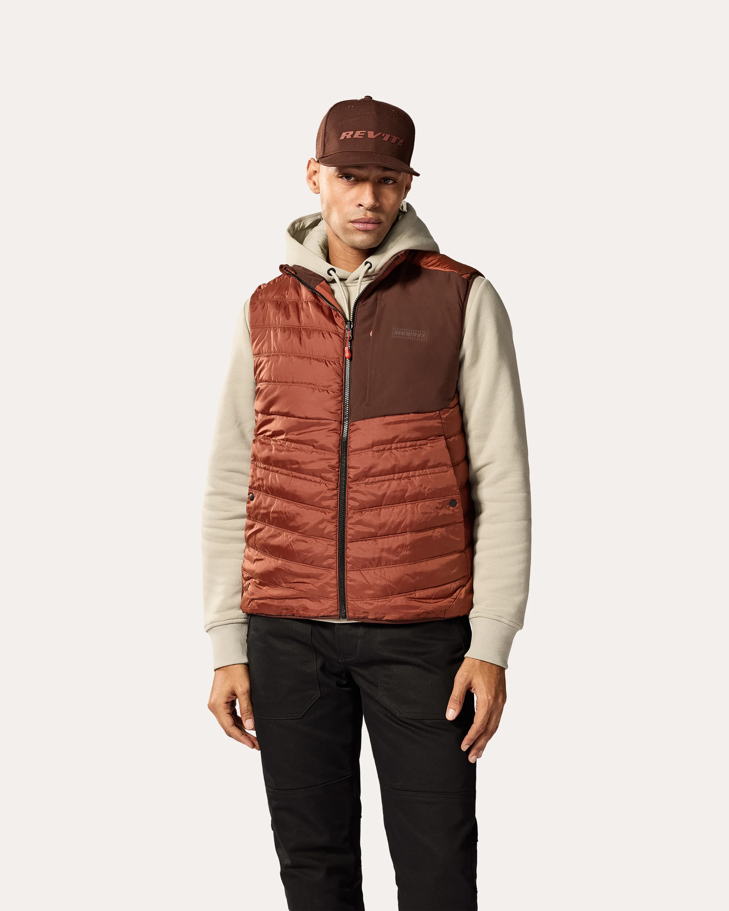 Bodywarmer Finley | Burgundy Red