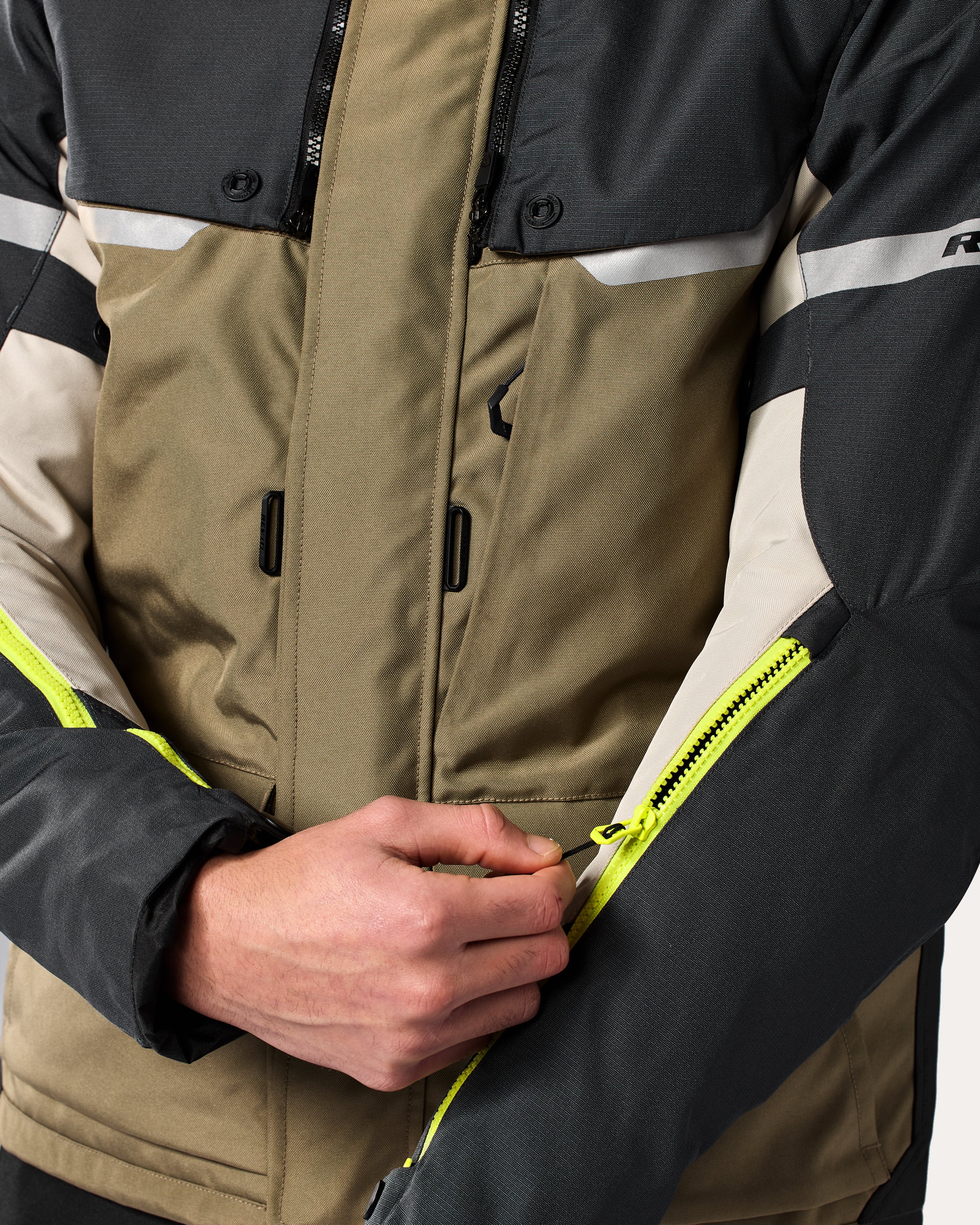Jacket Outback 4 H2O | Green-Anthracite