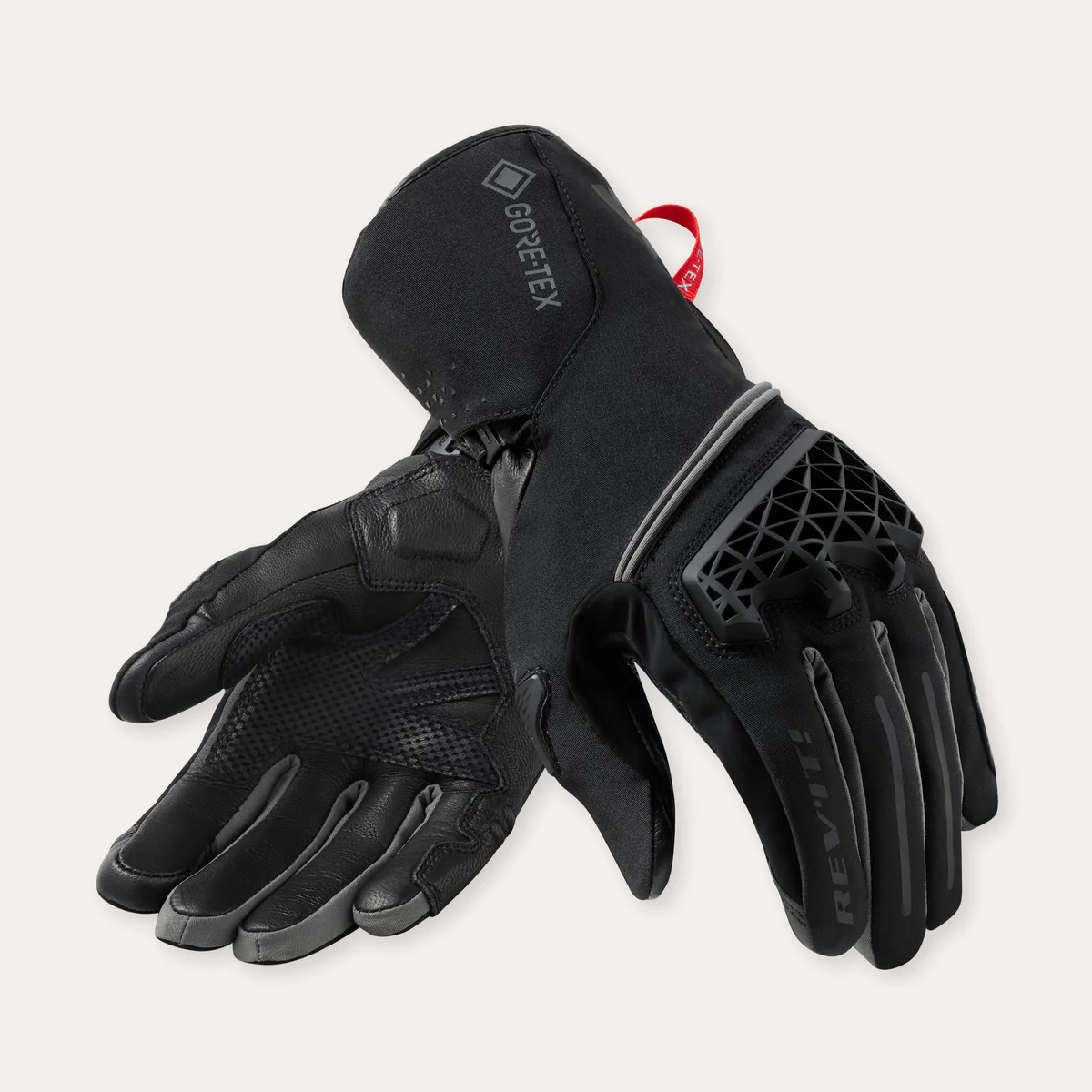 Gloves Contrast GTX | Black-Grey