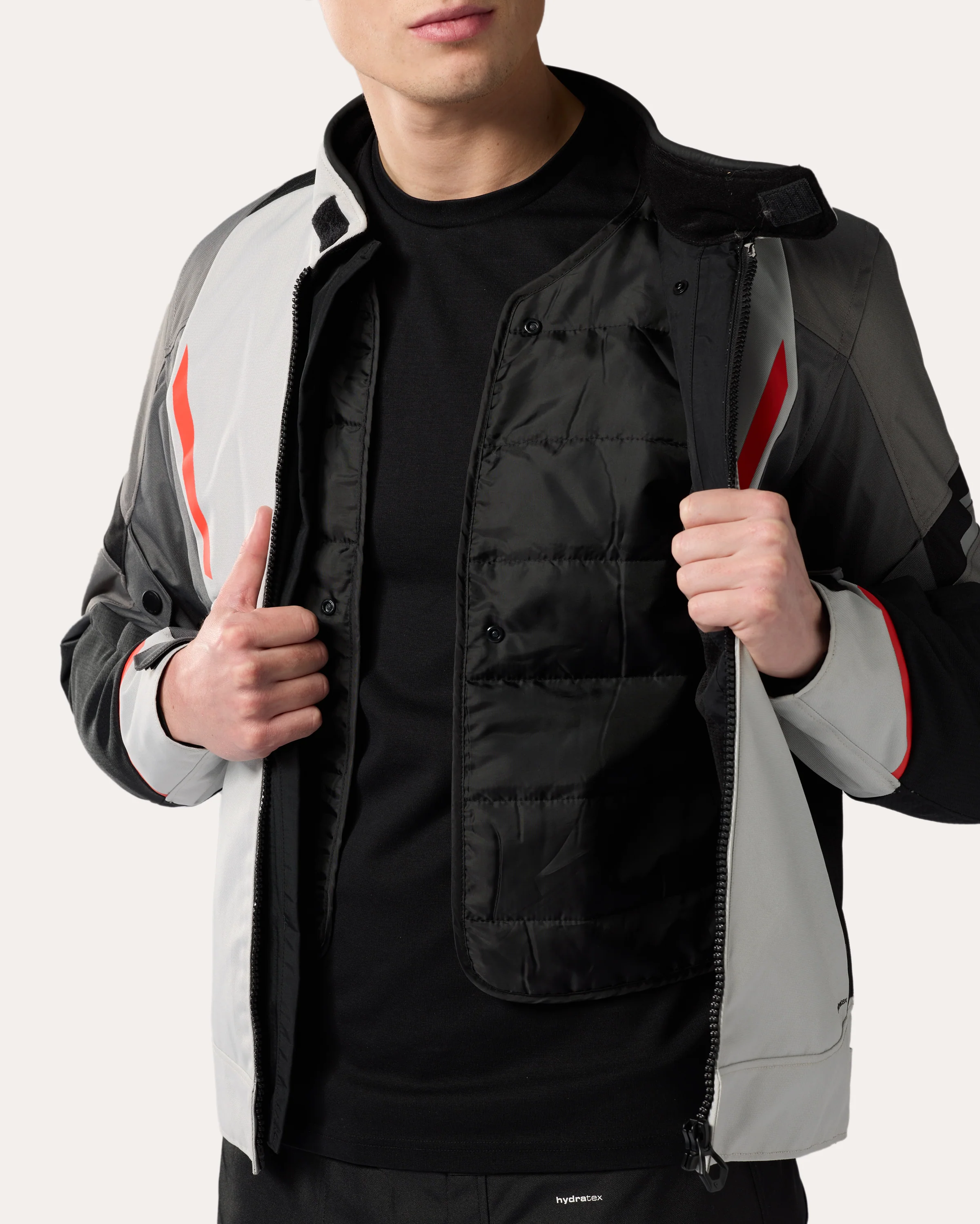 Jacket Undulate H2O | Tarmac-Anthracite