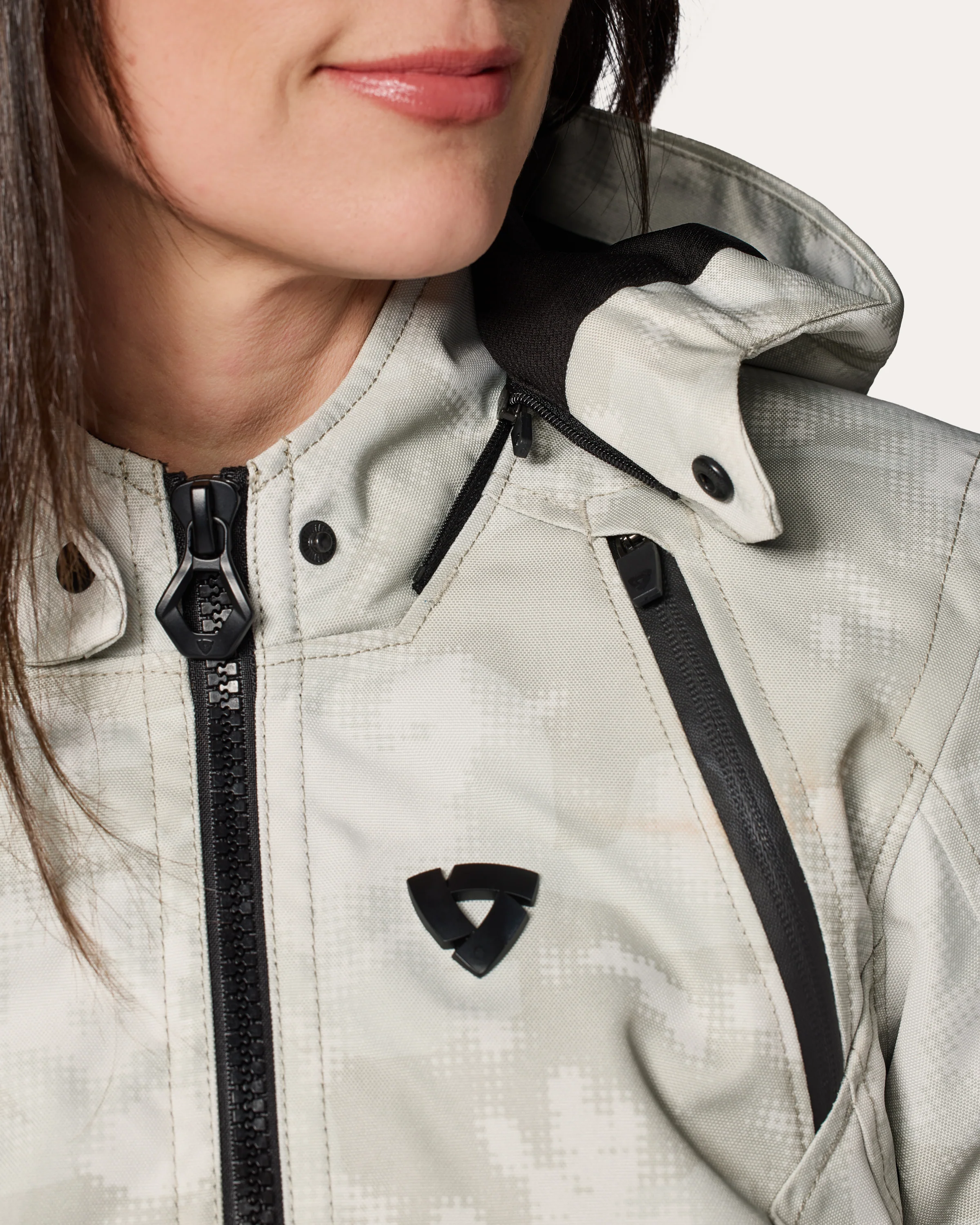 Jacket Flare 3 H2O Ladies | Camo Dark Grey