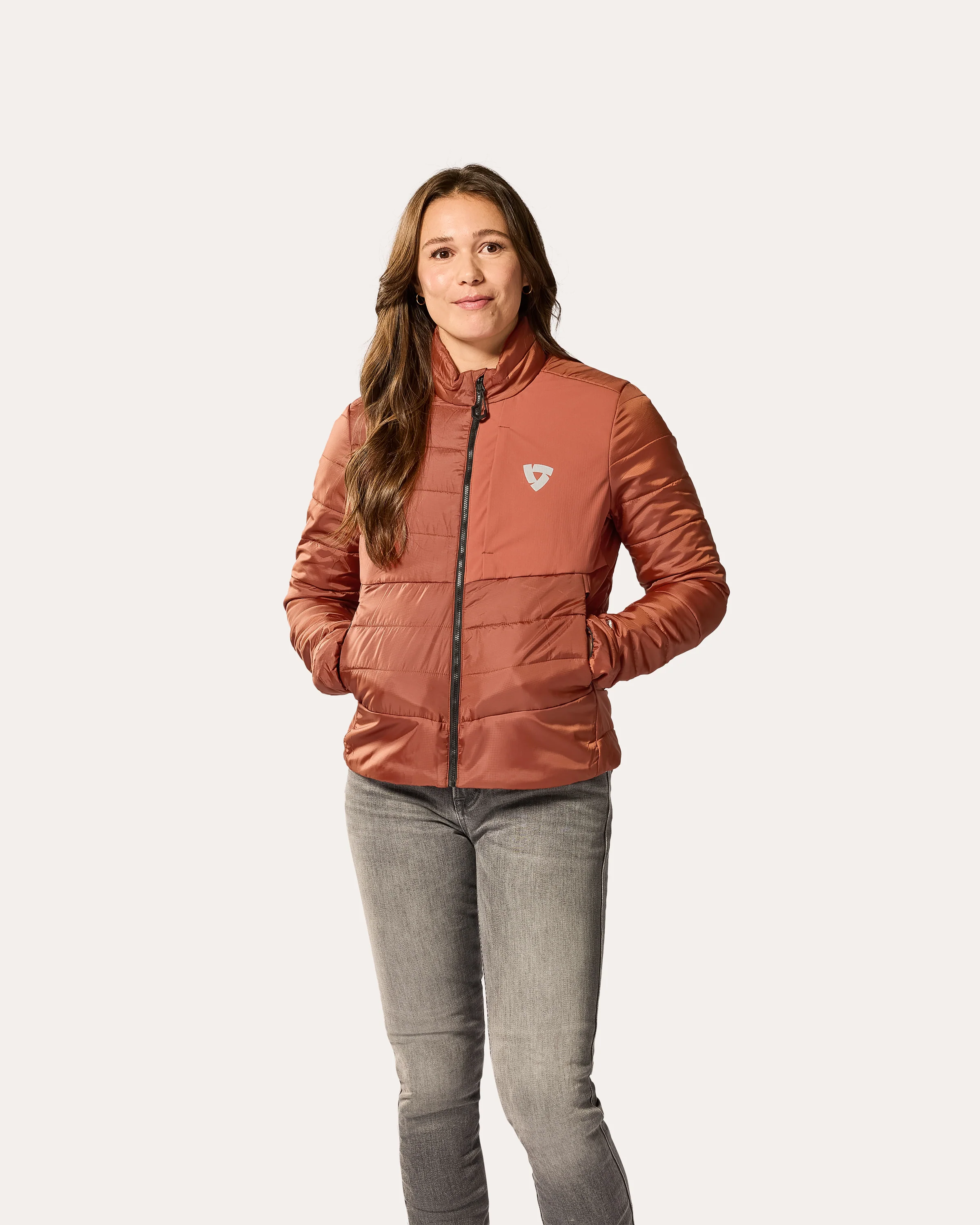 Jacket Solar 3 Ladies | Burgundy Red