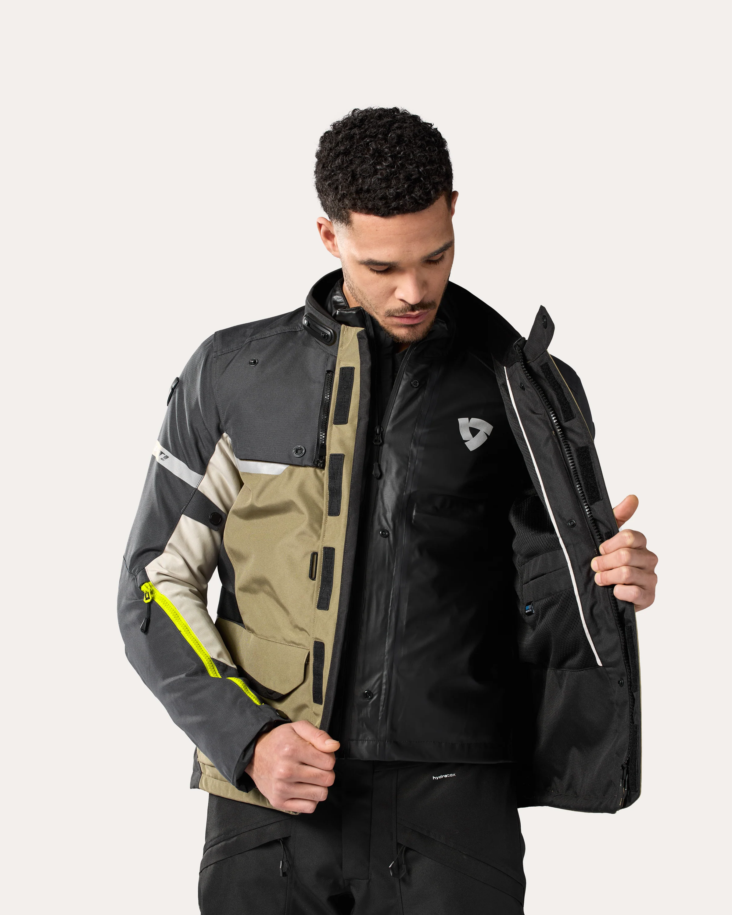 Jacket Outback 4 H2O | Green-Anthracite