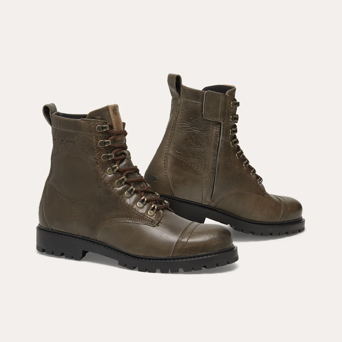 Shoes Patrol | Olive Green-Black