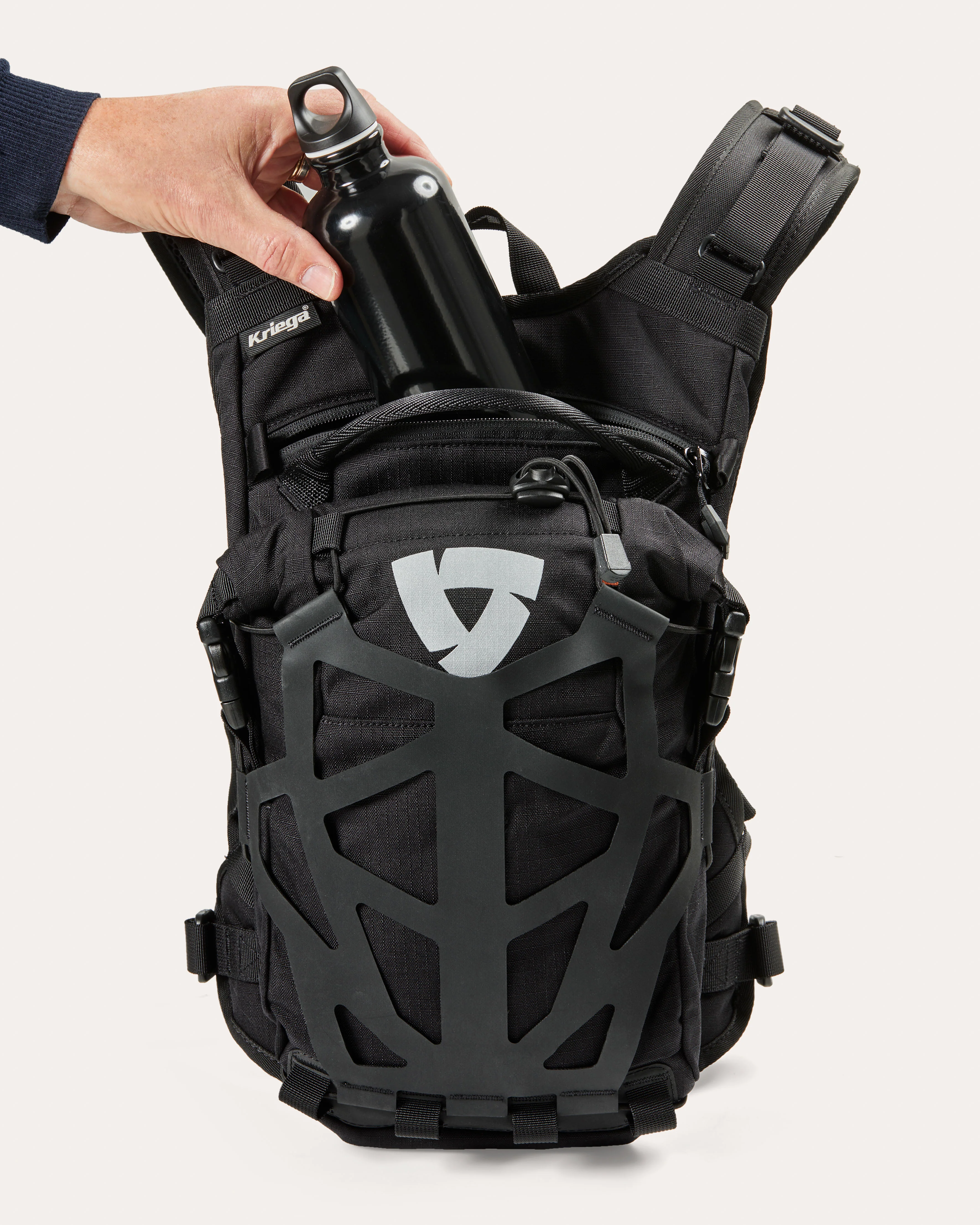 Backpack Arid 9L H2O | Black-Camo Grey