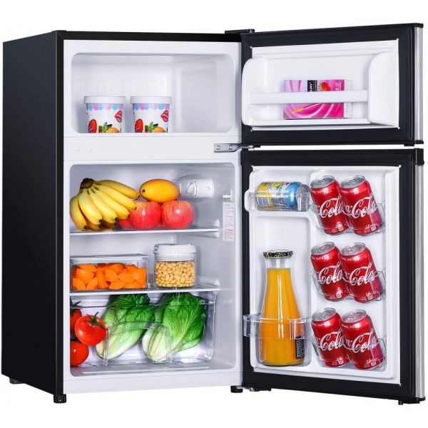 Mini Fridge with Freezer, 3.1 Cu.Ft Small Refrigerator, Compact