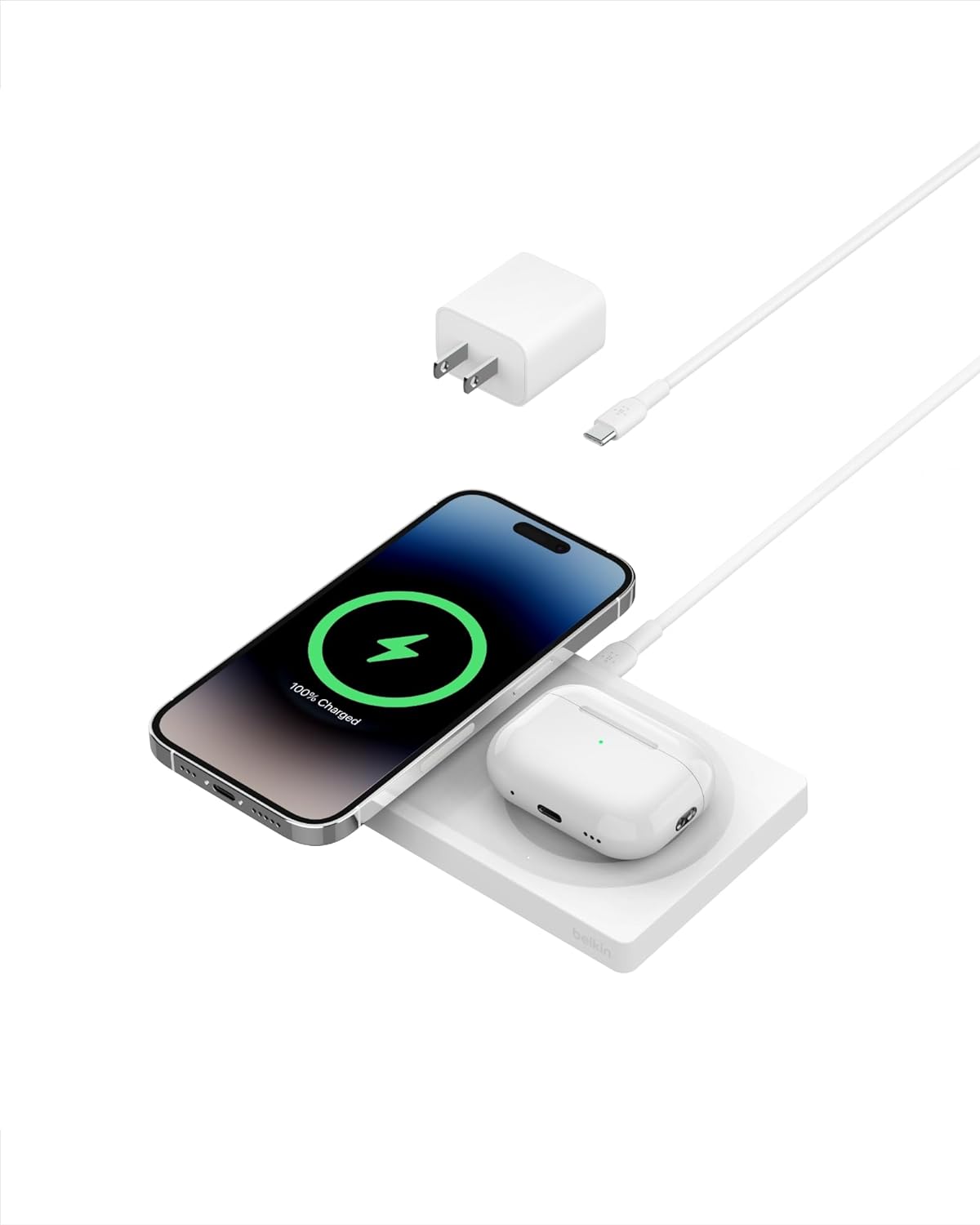 3-in-1 Wireless Charger Stand - Fast Charging
