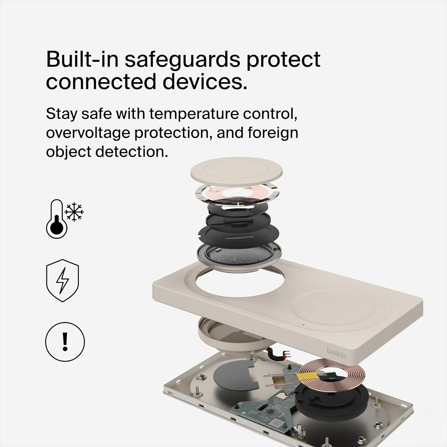 3-in-1 Wireless Charger Stand - Fast Charging