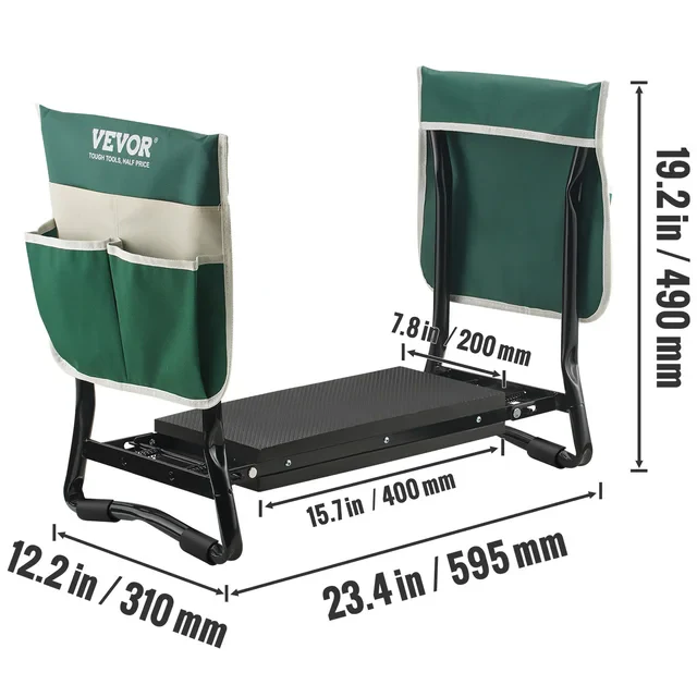 VEVOR Garden Ease Kneeler Seat
