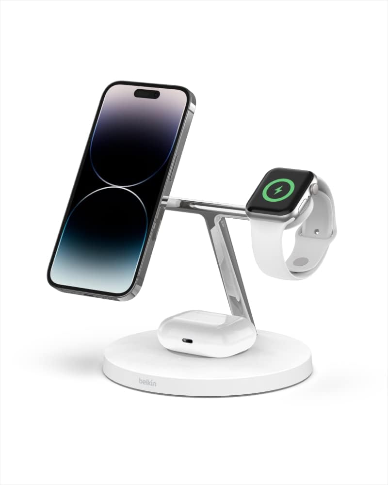3-in-1 Wireless Charger Stand - Fast Charging