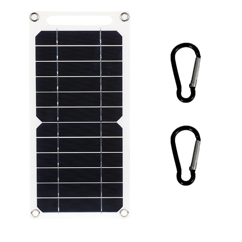 Solar Charger,Outdoor USB C Portable Power Bank,Fast Charge External Battery Pack ,Compatible with Smartphones, Tablets