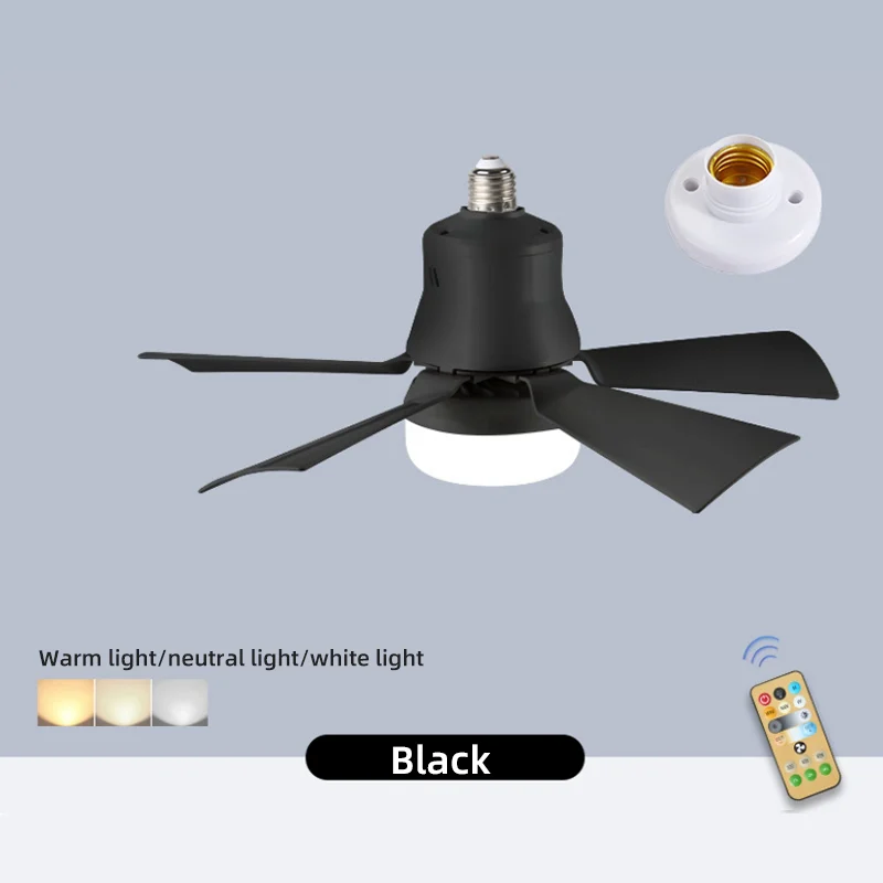 🔥SUMMER SALE - 49% OFF🔥 2-IN-1 PORTABLE CEILING FAN & LIGHT with Remote Control