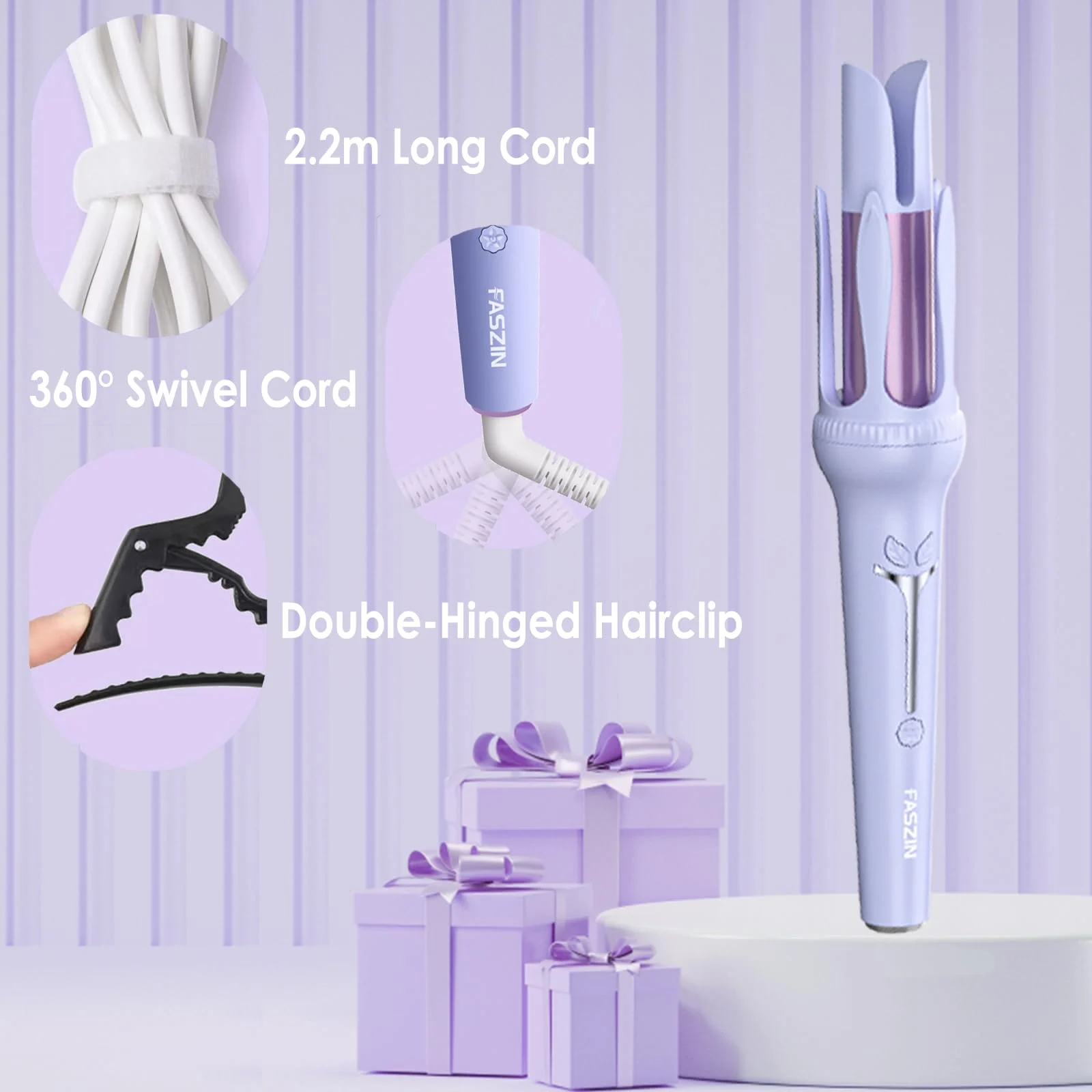 Dual Voltage Curling Iron - Create Beautiful Curls Effortlessly