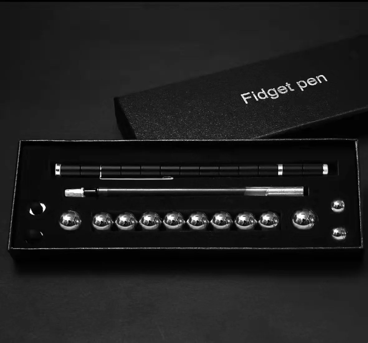 2022 Magnetic Polar Pen Metal Magnet Modular Think Ink Toy Stress Fidgets Antistress Focus Hands Touch Pen Erasable