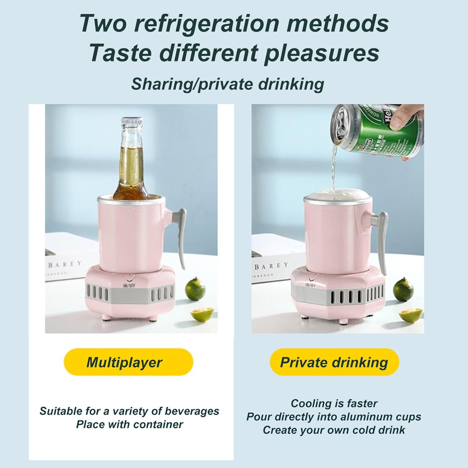 36℉~60℉ Electric Beverage Cup Cooler for Home/Office