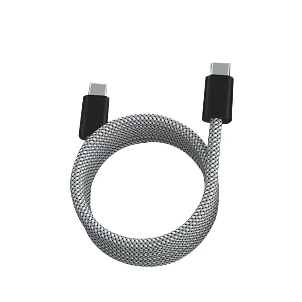 Magnetic Rope 100W USB Magnetic Fast Charger Cable For IPhone MacBook Samsung