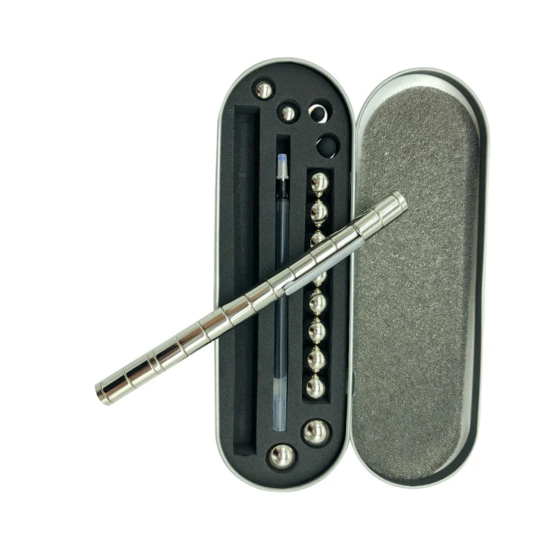 2022 Magnetic Polar Pen Metal Magnet Modular Think Ink Toy Stress Fidgets Antistress Focus Hands Touch Pen Erasable