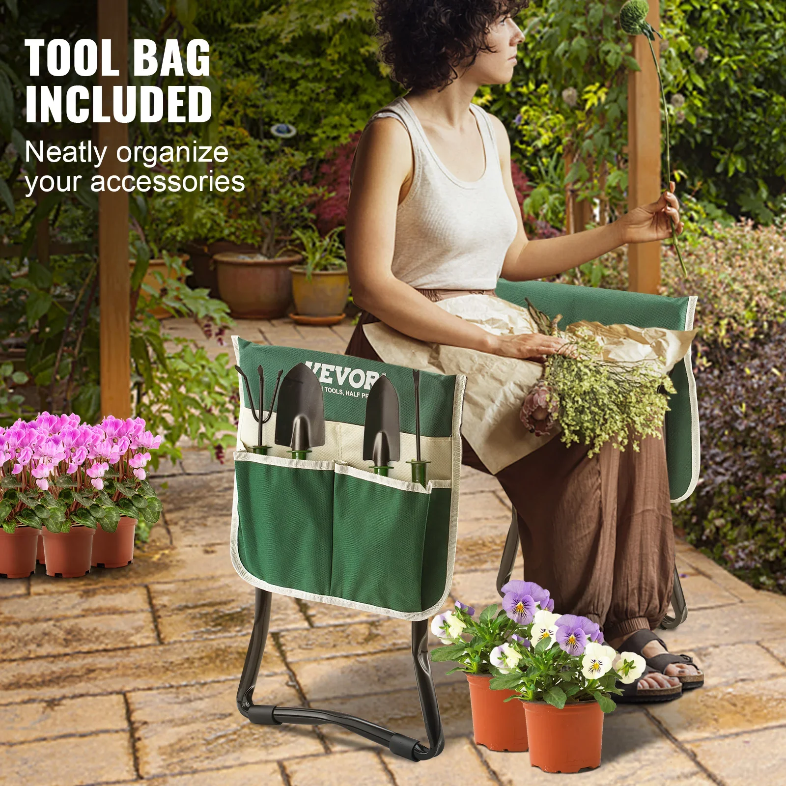 VEVOR Garden Ease Kneeler Seat