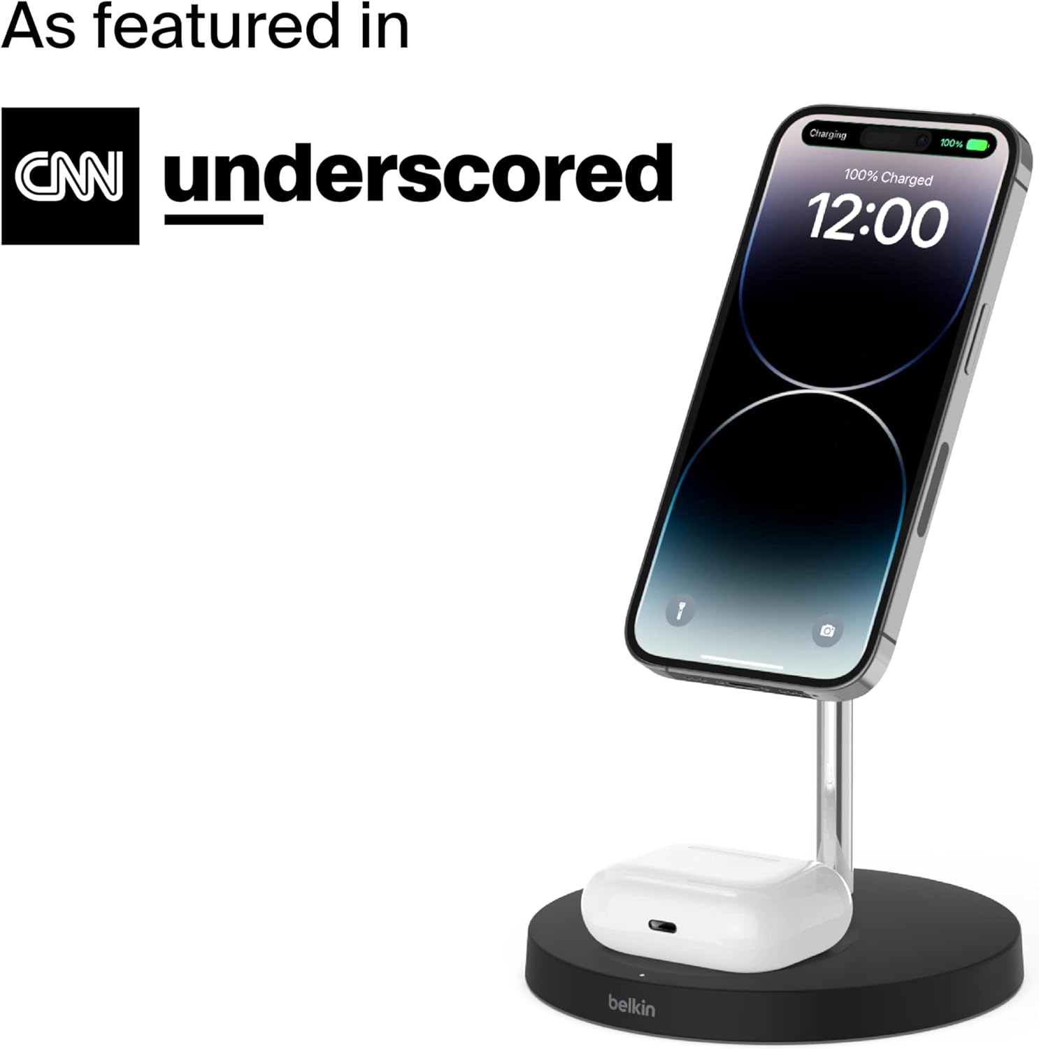 3-in-1 Wireless Charger Stand - Fast Charging