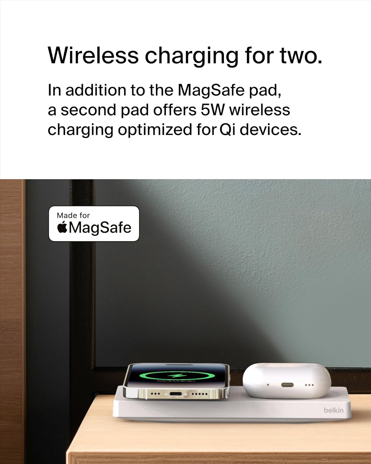 3-in-1 Wireless Charger Stand - Fast Charging
