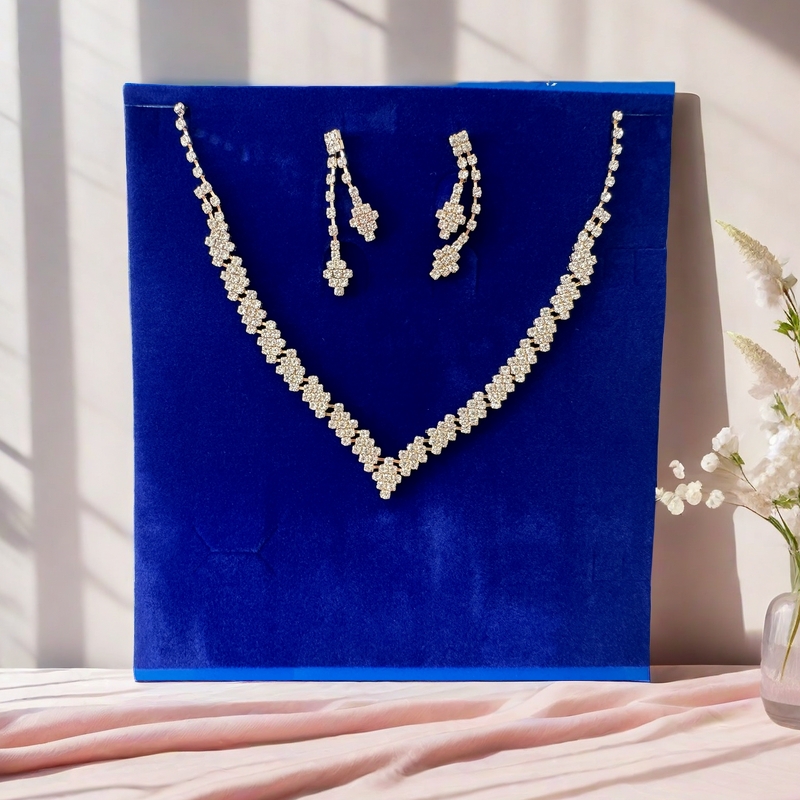 Geometric fringe necklace light luxury high-grade sense of temperament clavicle chain