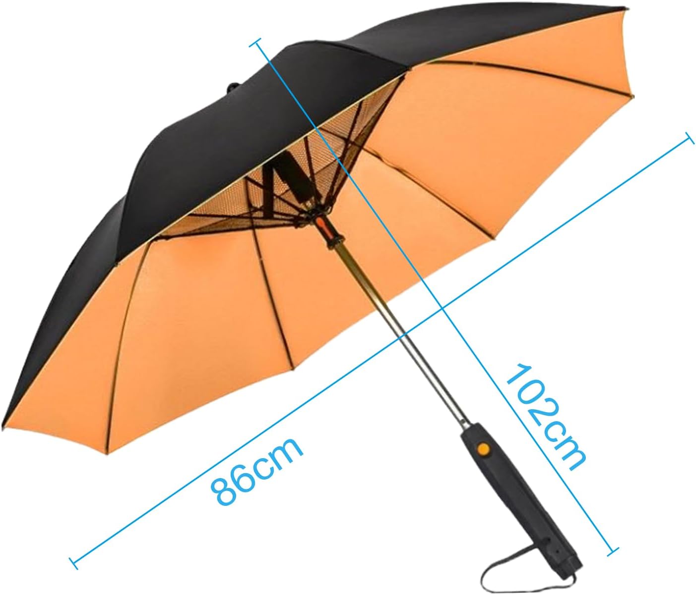Portable Misting Fan Umbrella With UV Protection