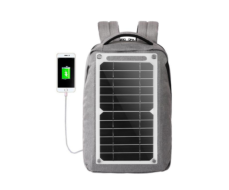 Solar Charger,Outdoor USB C Portable Power Bank,Fast Charge External Battery Pack ,Compatible with Smartphones, Tablets