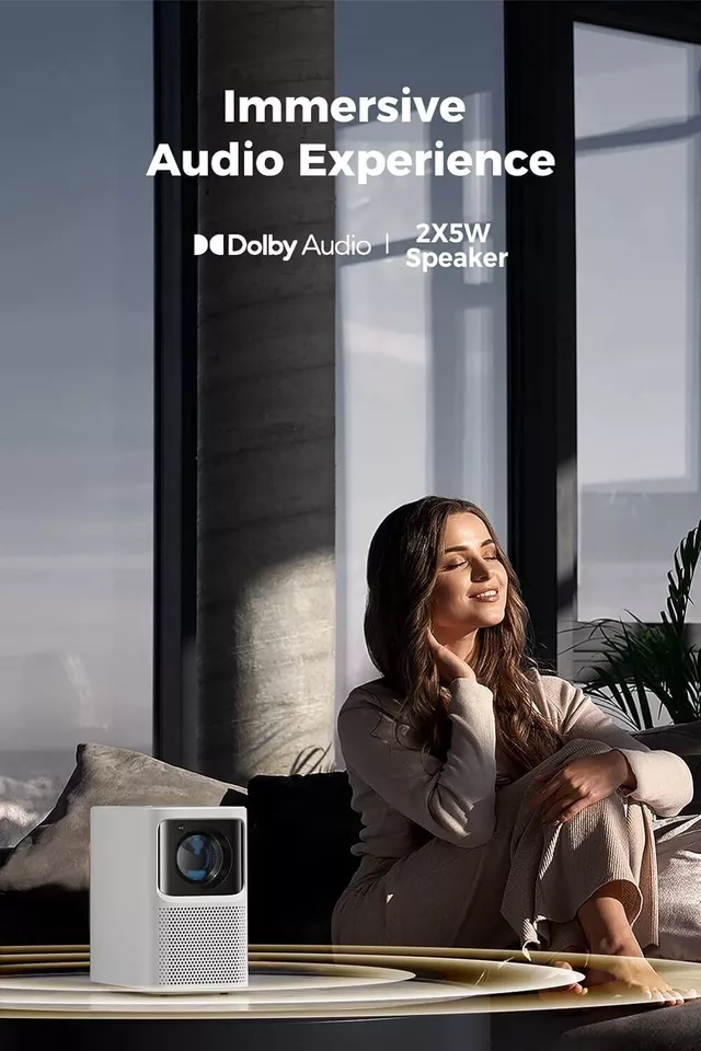 Portable Projector, Native 1080P Full HD