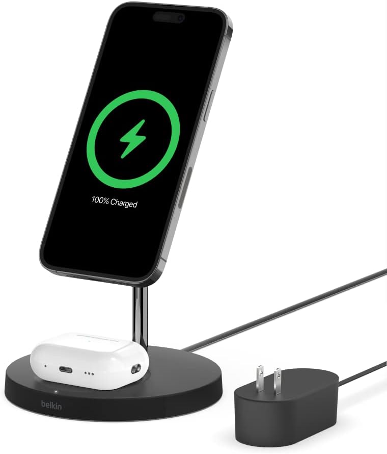 3-in-1 Wireless Charger Stand - Fast Charging