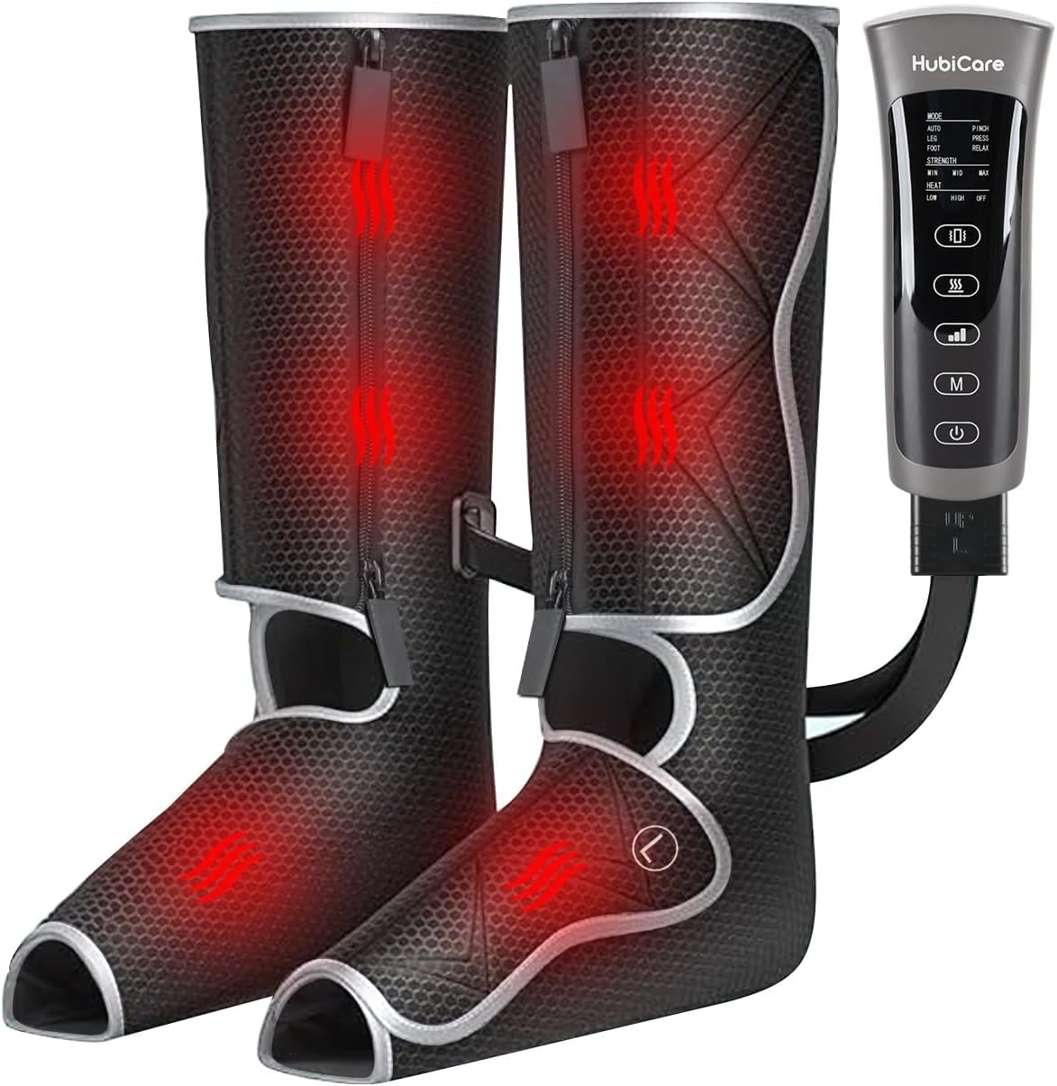Air Massager for Circulation and Relaxation Foot and Calf Massage with Heat.