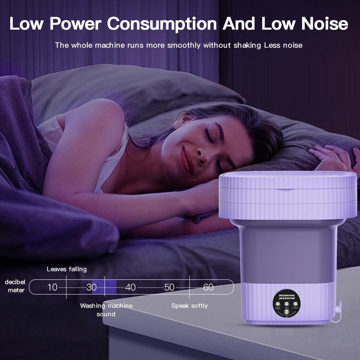 10L Folding Mini Washer