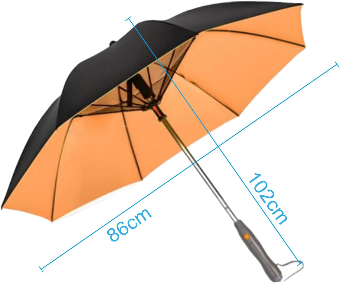 Portable Misting Fan Umbrella With UV Protection