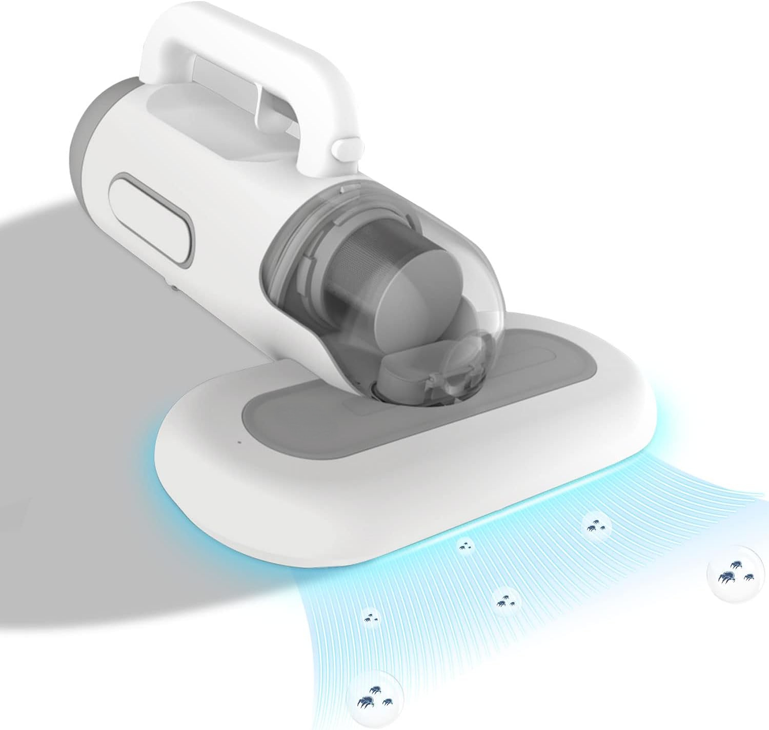 Bed Vacuum Cleaner Cordless, Mattress Vacuum Cleaner Powerful Suction, Handheld Couch Cleaner Machine Deep Cleaner for Bed Cleaning, Sheet, Fabric Sofa Vacuuming