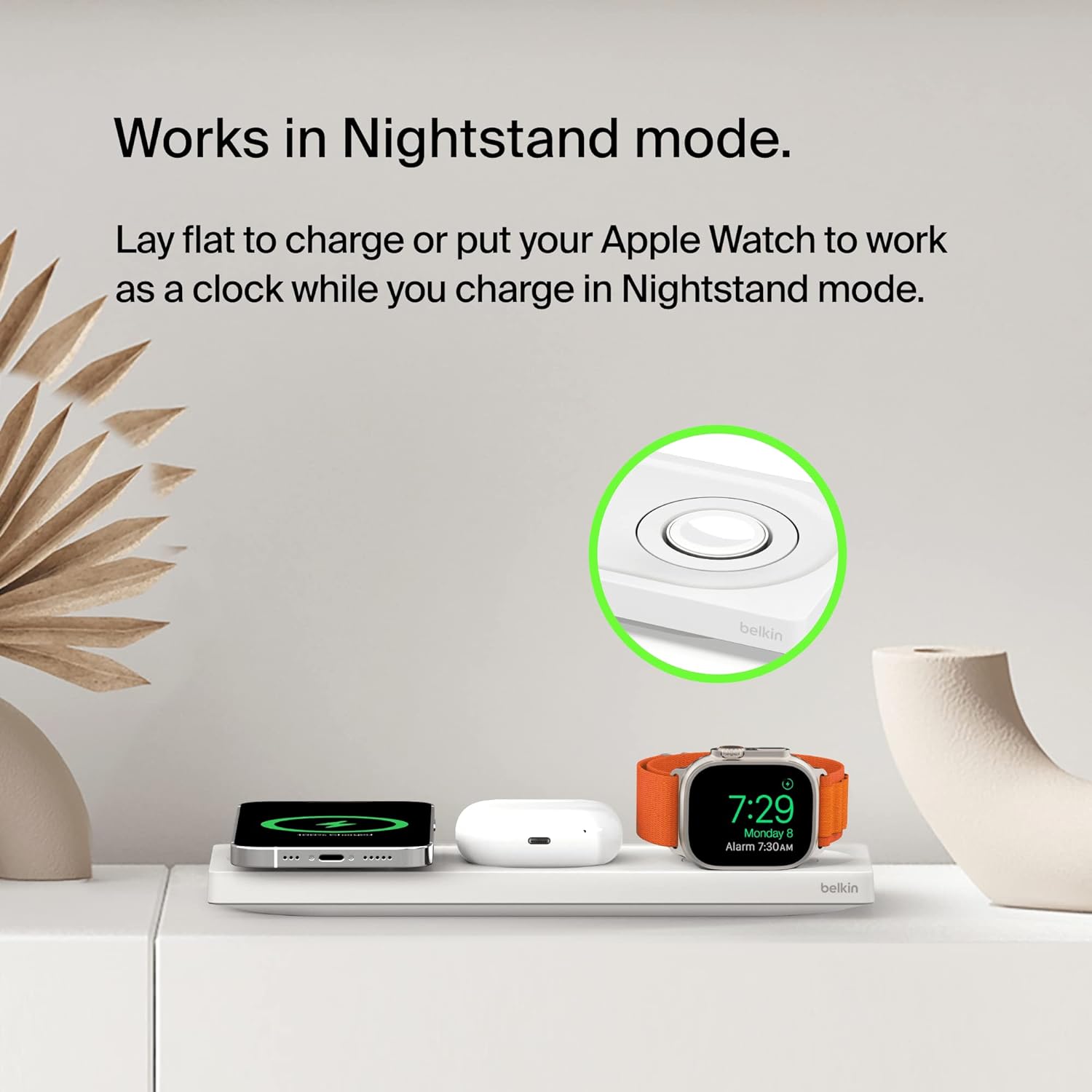 3-in-1 Wireless Charger Stand - Fast Charging