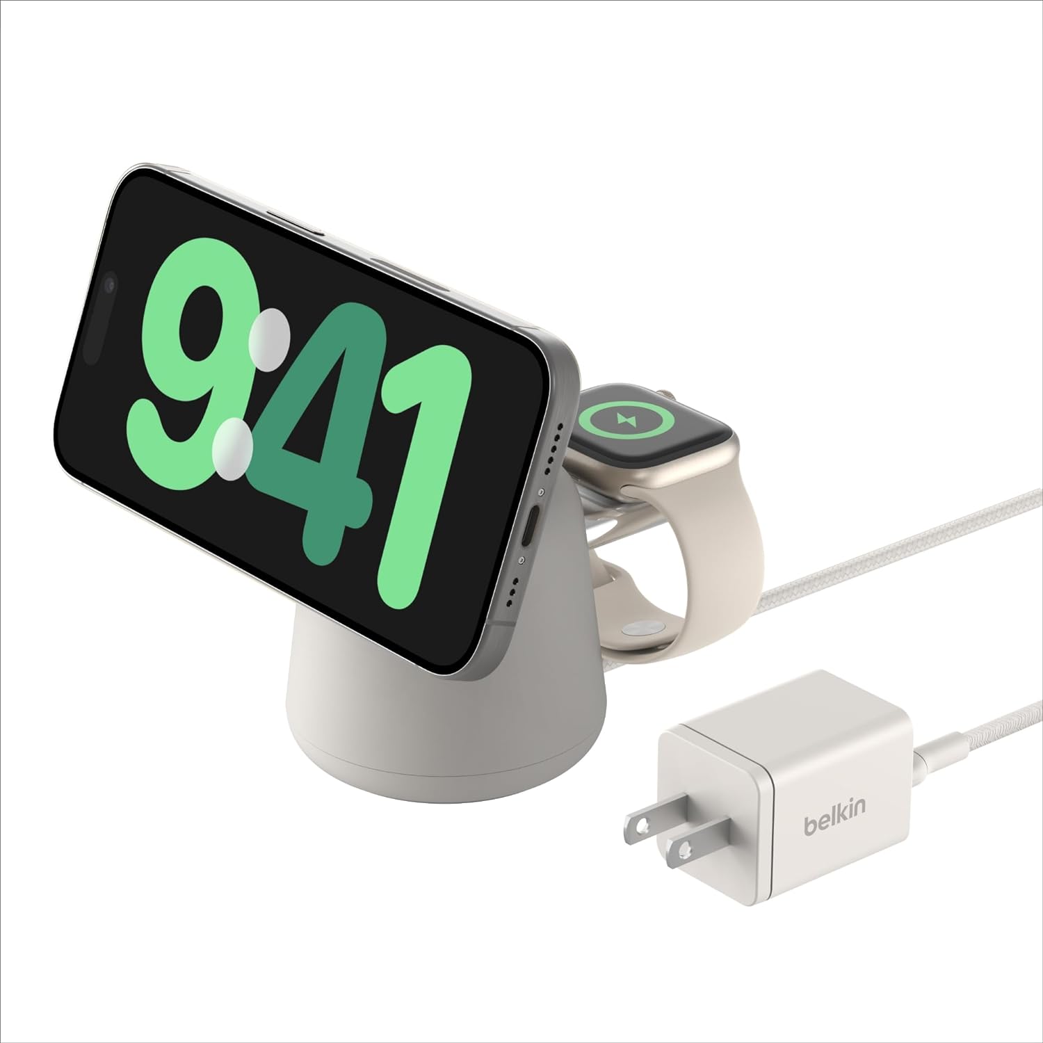 3-in-1 Wireless Charger Stand - Fast Charging