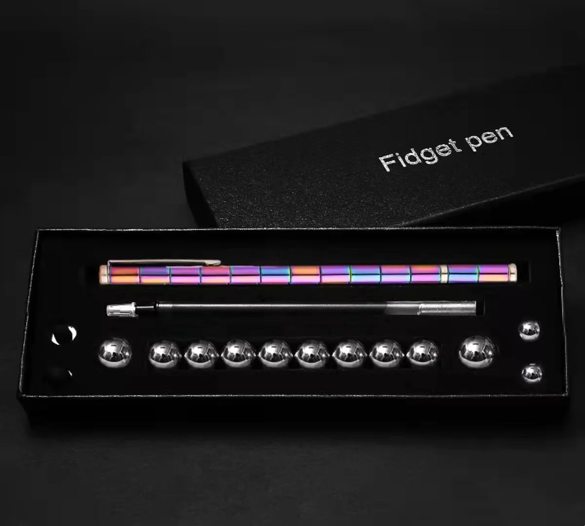 2022 Magnetic Polar Pen Metal Magnet Modular Think Ink Toy Stress Fidgets Antistress Focus Hands Touch Pen Erasable