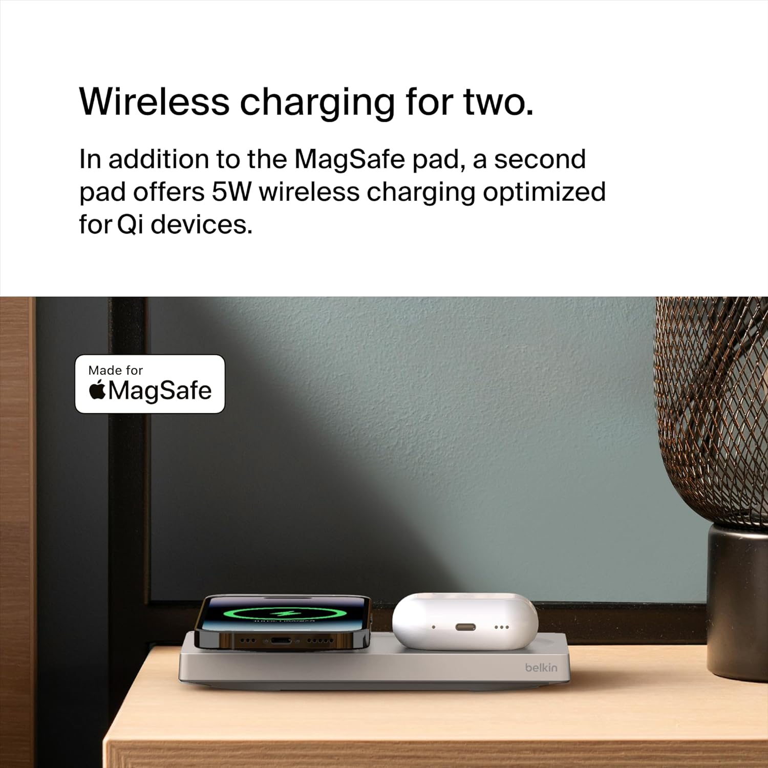 3-in-1 Wireless Charger Stand - Fast Charging