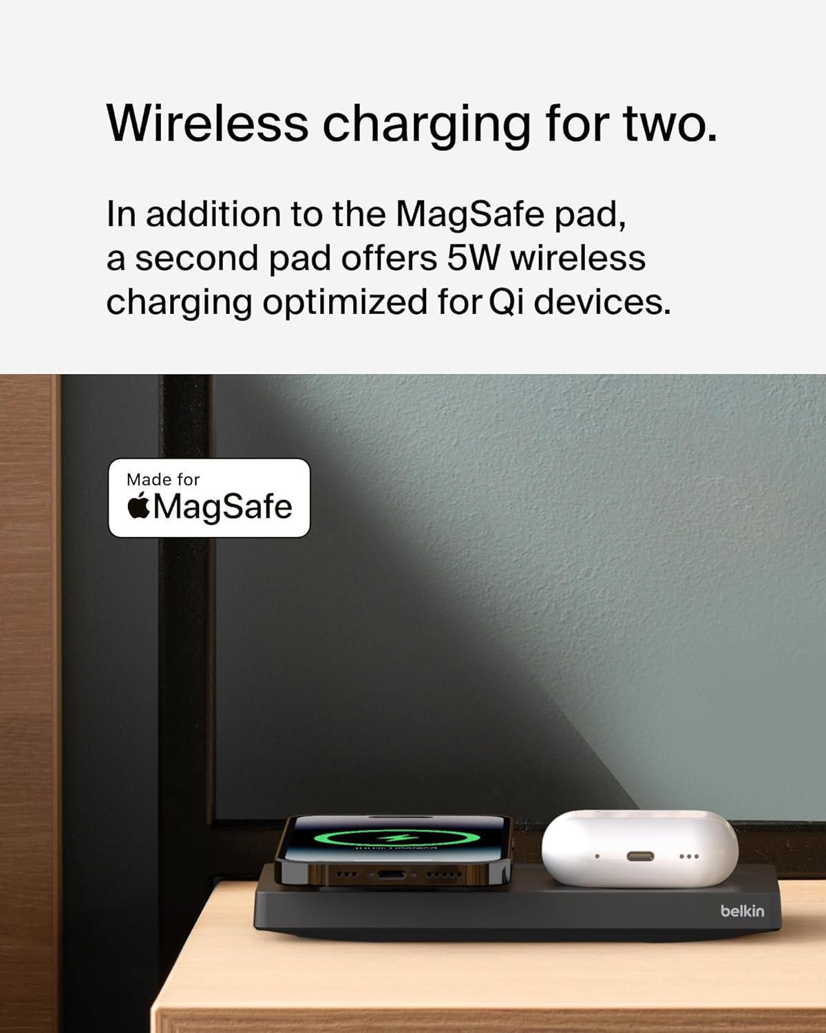 3-in-1 Wireless Charger Stand - Fast Charging