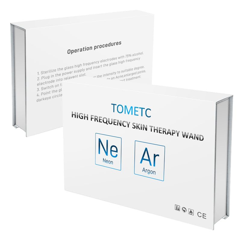 High Frequency Facial Machine - High Frequency Facial Wand, Device for Skin Care