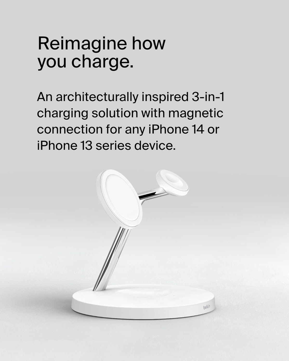 3-in-1 Wireless Charger Stand - Fast Charging