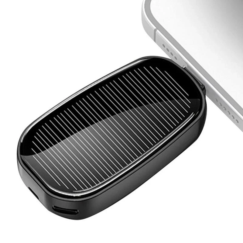 Portable Solar Key Chain Mini Emergency Charging Mobile Power Pod