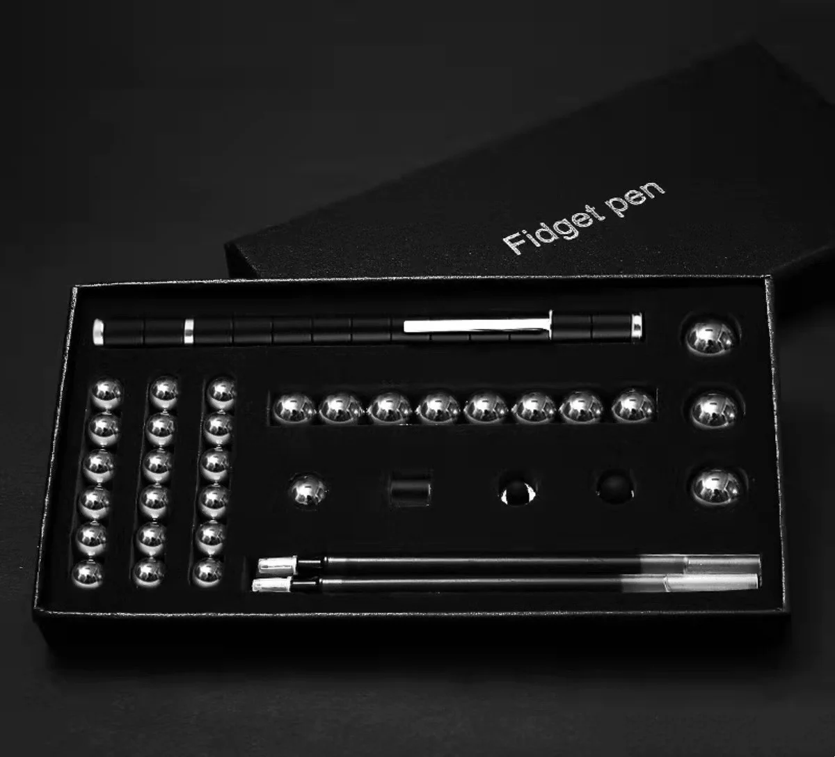 2022 Magnetic Polar Pen Metal Magnet Modular Think Ink Toy Stress Fidgets Antistress Focus Hands Touch Pen Erasable