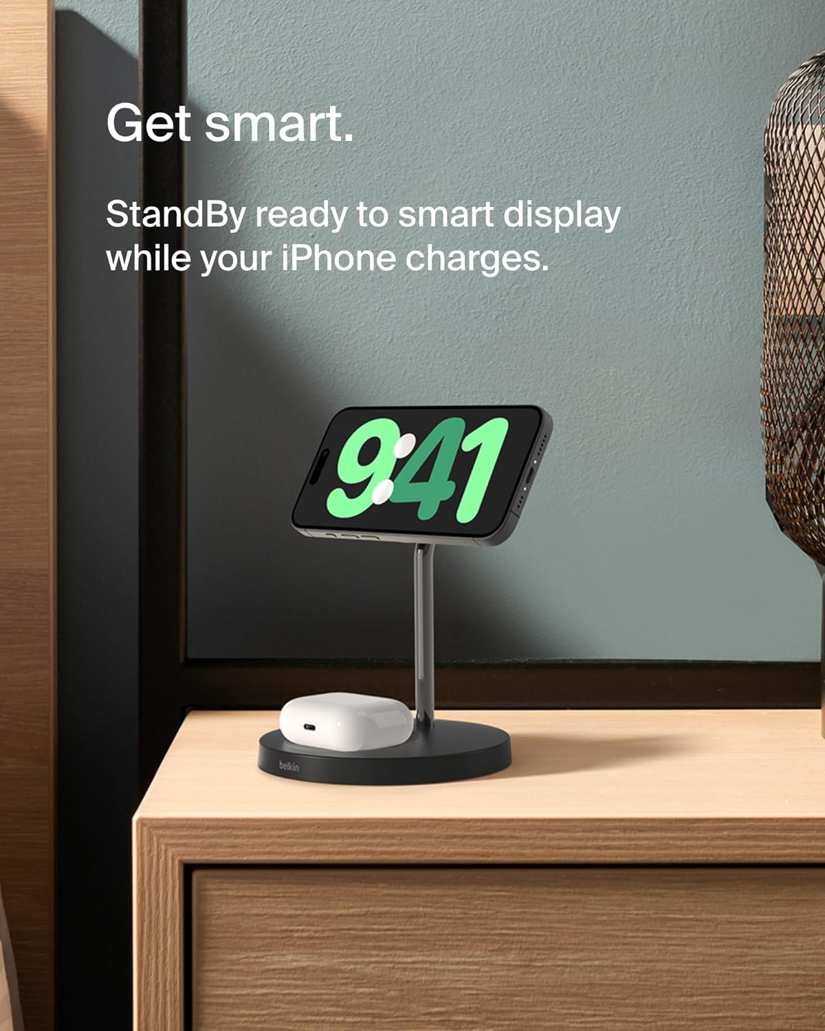 3-in-1 Wireless Charger Stand - Fast Charging